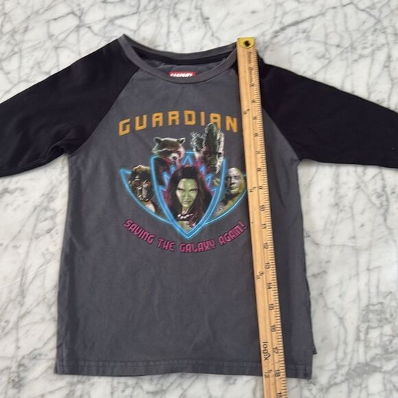 Guardians of The Galaxy Raglan Tee Youth Small 6/7 - Picture 5 of 6